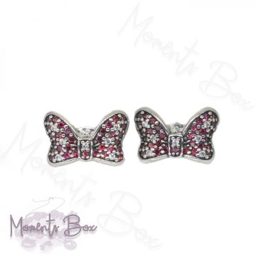 Pandora Disney Minni egér masnis fülbevaló 290578CZR