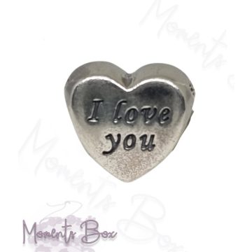 I love you charm
